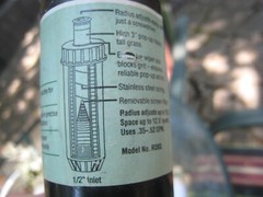 4 yes 4 Vintage Rain Jet Sprinkler R30Q 1/4″ Circle Low Pressure 3″ Pop -Up