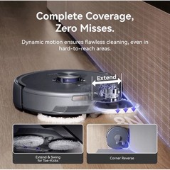 NARWAL Freo Z10 Ultra Robot Vacuum&Mop Combo 18000Pa Self-Emptying Drak Gray