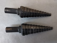 Lot of 2 Greenlee Cobalt 7/8″ Step Bit (#3) 12 Drill Stages 34403C *READ*
