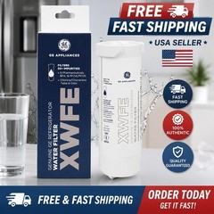 GE XWFE Genuine Refrigerator Water Filter ( WITH CHIP), 100% Authentic