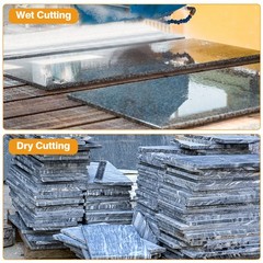 3x 4.5″Diamond Glass Cutting Disc Tile Ceramic Marble Chamfer Blade for Grinder