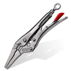 6.5 in Needle Nose Locking Pliers CR-MO Jaw Adjustable Clamping Trigger Release