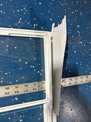 GE FRENCH DOOR REFRIGERATOR GLASS INTERIOR SHELF MODULE GFE26 294D1409P001