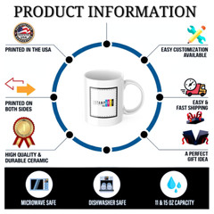 Personalized mug with text photo name logo personalized gift funny coffee mug 14