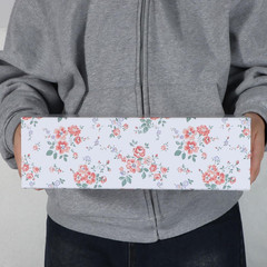 Floral Gift Box with Magnetic Lids 13.8X8.3X4.4 In, Large Bridesmaid Proposal Bo
