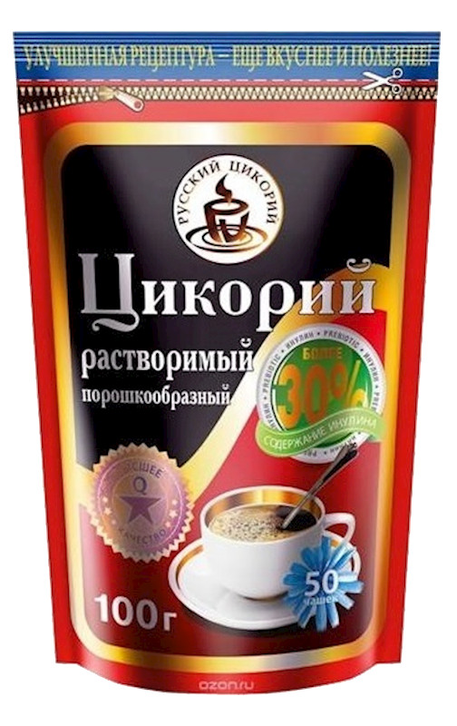 Chicory Instant CLASSIC 100g Bag Made in Russia RF Coffee Substitute