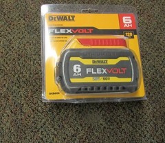 DeWALT DCB606 FlexVolt 6.0Ah Battery – 20V/60V MAX Li-Ion 2025 Model New Package