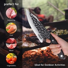 Viking Chef Knife Japan Kitchen Meat Cleaver Butcher Boning Knife Asian Kitchen