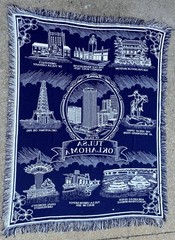 Tulsa Oklahoma Woven Cotton Blanket Throw ORAL ROBERTS PHILBROOK UNIVERSITY
