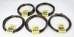 5 Mix 100 g / Roll Genuine Japanese Aluminum Dark Brown Bonsai Training Wire