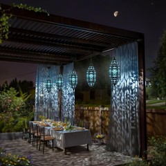 Hanging Solar Lights Outdoor Garden Decorative Solar Lantern Waterproof IP 55