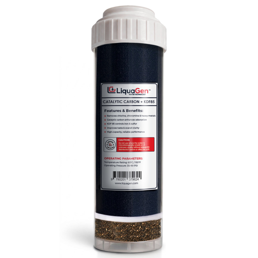 LiquaGen HLKDF10 KDF85 Carbon Filter HydroLogic SmallBoy Stealth RO