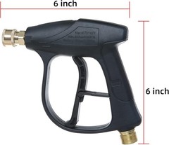 1/4″ High Pressure Washer Gun 4350 PSI Car Wash Foam Spray w/ M22-14mm Connector