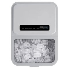 Midea Countertop Bullet Ice Maker 26.5 lb 2 Sizes Fast 6‑Min Ice Auto‑Clean Port