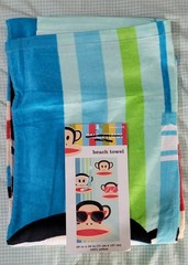 Paul Frank for Target Beach Towel 28×58 in New with tag