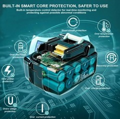 2PACK BL1860B For Makita 18 Volt 8.0Ah LXT Li-Ion Battery BL1830 3.0Ah / Charger