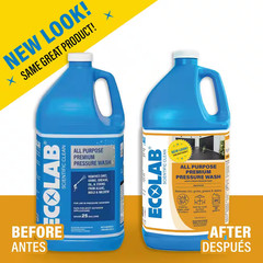 1 Gal. All Purpose Premium Pressure Wash Concentrate, Removes Stains on Patios,
