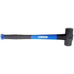 Kobalt 6 lb Demolition Sledge Hammer Steel Head Fiberglass Handle Heavy-Duty