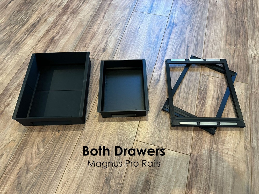 Magnetic desk for drawer for Secretlabs Magnus Pro desk – Both Sizes