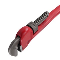 24in Adjustable Heavy Duty Pipe Wrench 85mm Jaw CRV Construction Tool