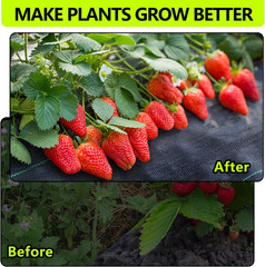 3.2oz 6*300FT Heavy Duty Woven Ground Cover Landscape arden Fabric Weed Barrier