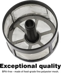 1 Pcs Reusable 7-14 Cup Coffee Filter for Percolator Coffee Pot Electric, Replac