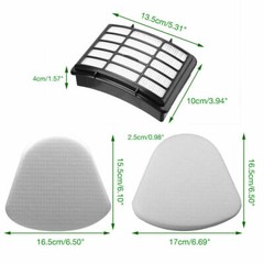 HEPA Filter & Foam Filter Sets For Shark Navigator Lift-away NV350 NV351 NV355