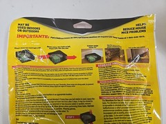 3 Pack D-Con Kills House Mice 1 Refillable + 12 Refill Bait Blocks
