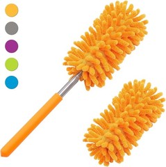 Microfiber Duster for Cleaning, Hand Washable Dusters with 2pcs Replaceable M…