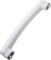 Durable WB15X10278 Microwave Door Handle Support in Classic White – Fits GE