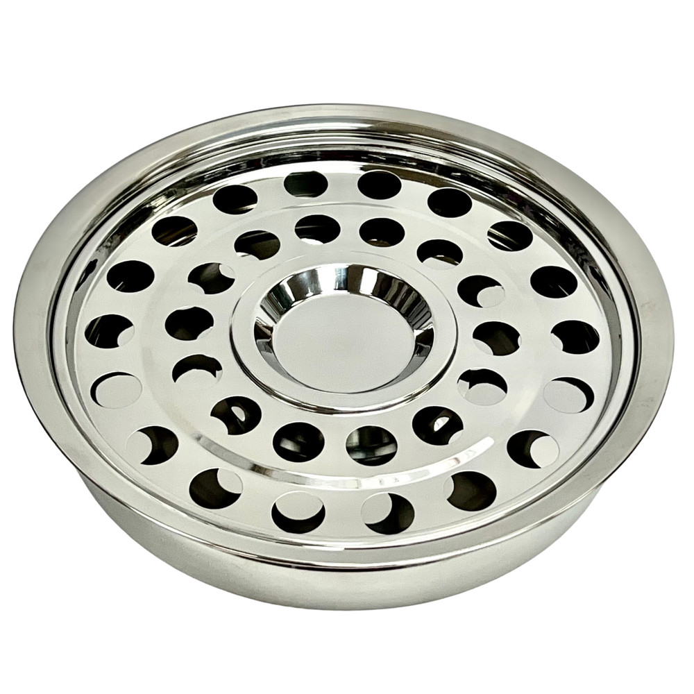 Silver Communion Tray – Stainless Steel 40-Cup Communion Ware for Churches