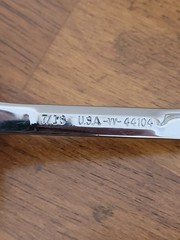 Craftsman VV STUBBY Short SAE 12-Point Combination Wrench Set of 5 Made in USA