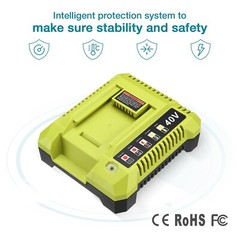 For Ryobi 40V 6 Ah Lithium Ion Battery 40-Volt OP40605VNM OP40602 /Rapid Charger