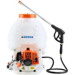 Uimoso Gas-Powered Backpack Sprayer, 26.5CC Engine, 5-Gal Capacity for Gardening