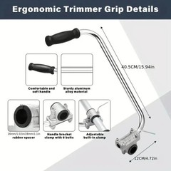 Ergonomic Trimmer Grip String Trimmers Handle Weed Eater Handle Extension Tools