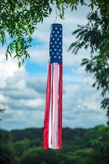 American Flag Windsock 60″ Show United States Patriotic Support USA Windsock