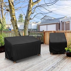 Waterproof Heavy Duty Outdoor Couch Cover Double-Stitched Patio Sofa Protector