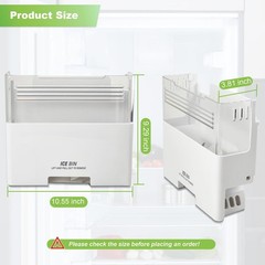 Ice Bin Bucket Compatible with LG Refrigerator AKC72949319