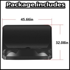 Upgraded 48388 Hopper Bag for Agri-Fab 42″ Tow Lawn Sweeper, Replacement 45-0320