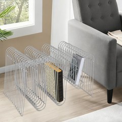 Modern Silver Side Table, Iron Silver Side Table, M-shaped Side Table Decoration