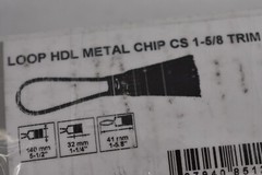 Lot of 12 Pferd Loop Handle Metal Chip Replacements 1-5/8″ Trim Carbon Steel