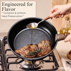 19-Piece Non-Stick Cookware Set with Detachable Handle & Induction Compatibility
