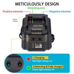 For Makita Lithium-Ion Battery Charger 18V 21V for BL1415 BL1815 BL1830 BL1850