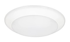 American Lighting QD6-30-WH-12PK 6″ LED Disc 3000K 1050lm Dimmable White