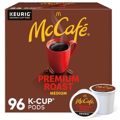McCafe, Premium Roast Coffee, Keurig Single Serve K-Cup Pods, 96 Count