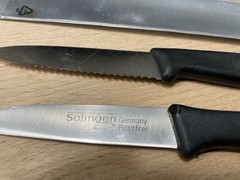 Lot of 3 Victorinox Black 3.25” Paring Knife 40602 & JA Henckels 11210-060
