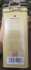 Charbrew ENGLISH BREAKFAST Tea Alice In Wonderland Tin 60 Tea Bags Exp. 09/2028