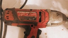 Milwaukee 9075-20 Red/Blk 3/4″ Impact Wrench Corded Socket Retention Tested READ