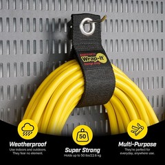 Extended Use Heavy-Duty Storage Straps – 13-Inch for Cables & Hoses – 6 Pack