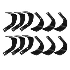 Rotary Tine Kit For Honda FC800 FRC800K1 Rototiller 06722-V20-003 12PCS Tines
